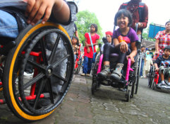 kids in wheelchair